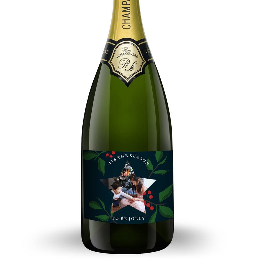 Champagne personnalisé - René Schloesser - Magnum