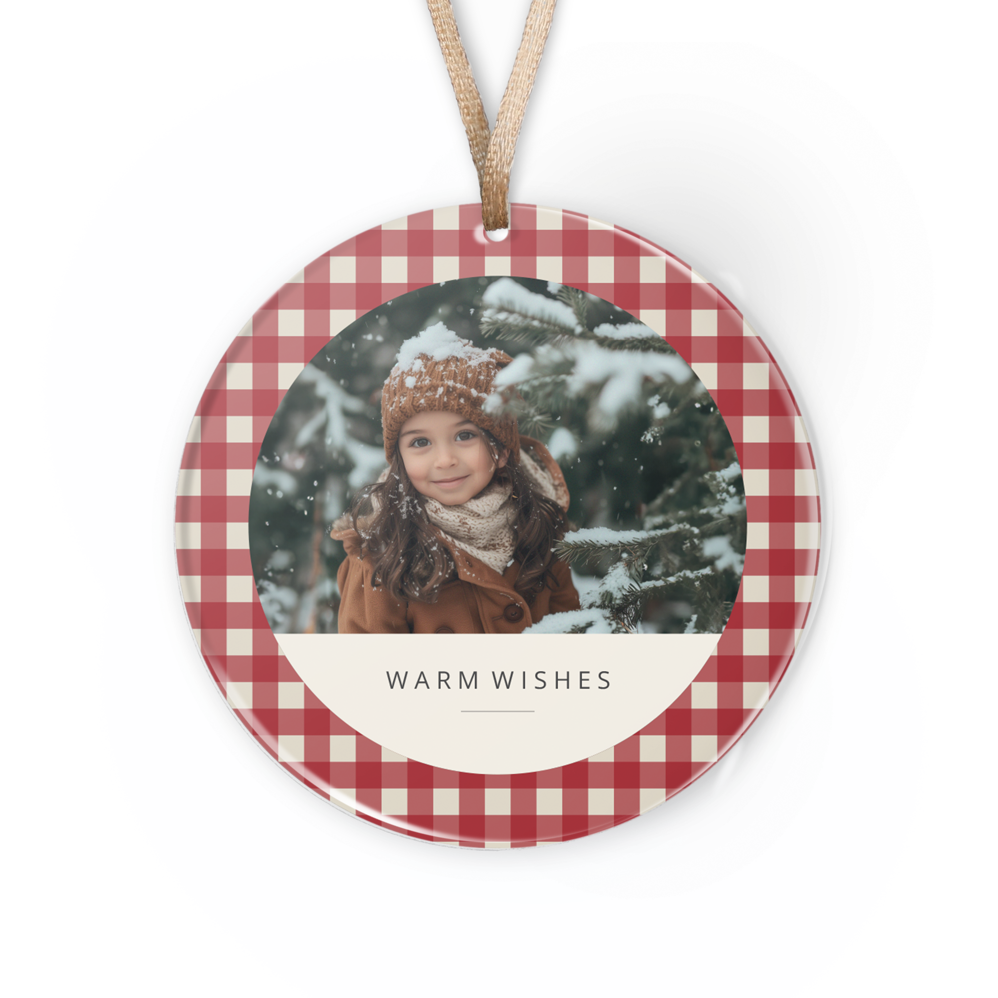 Ornamente de Crăciun personalizate din plexiglas