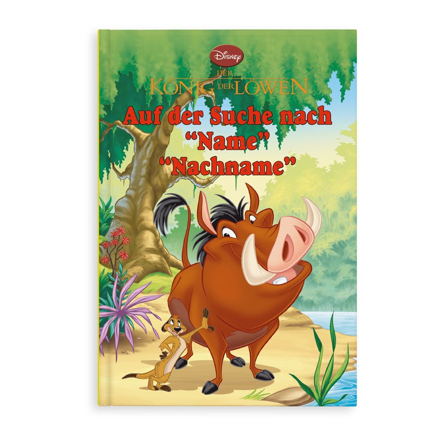 Der Konig Der Lowen Bestellen Sie Das Schonste Disney Buch Mit Eigenem Namen 22 95 Yoursurprise At