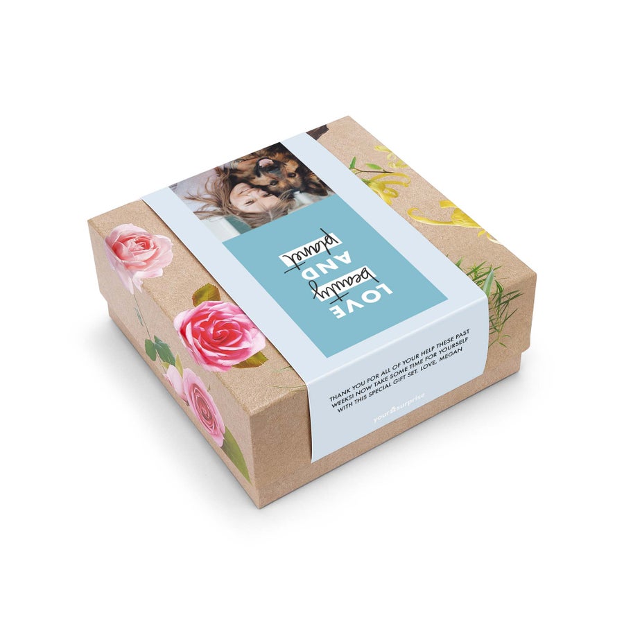 Personalised Love, Beauty & Planet gift set - Coconut Water & Mimosa Flower