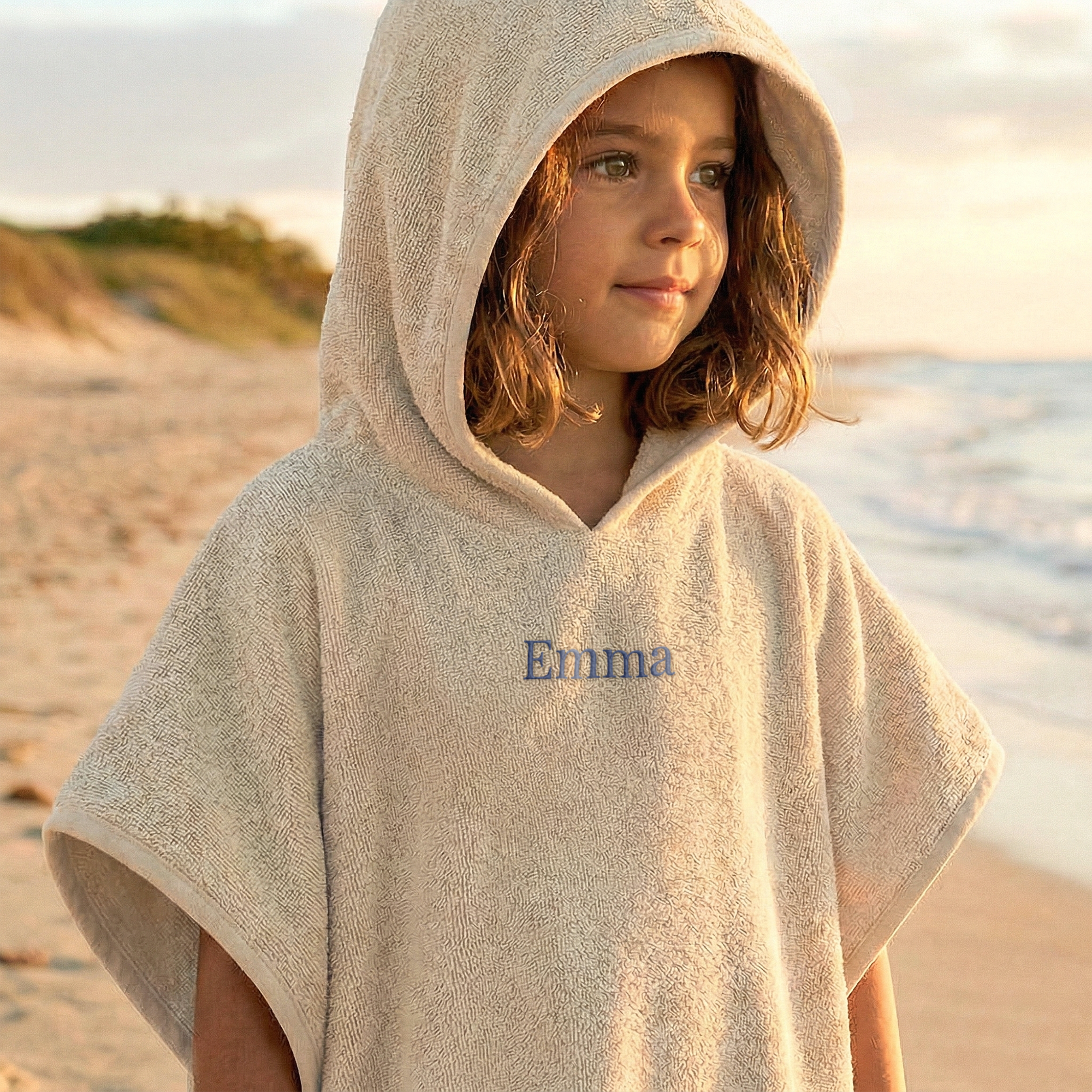 Personalisierter Kinder-Badeponcho