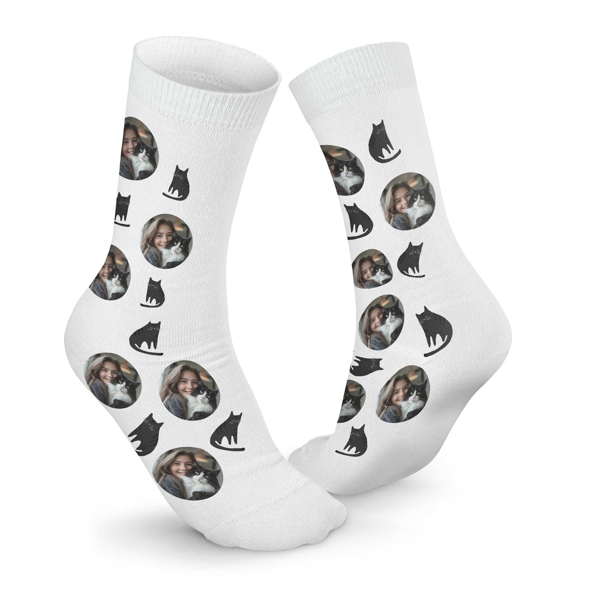 Șosete personalizate cu fotografia animalului