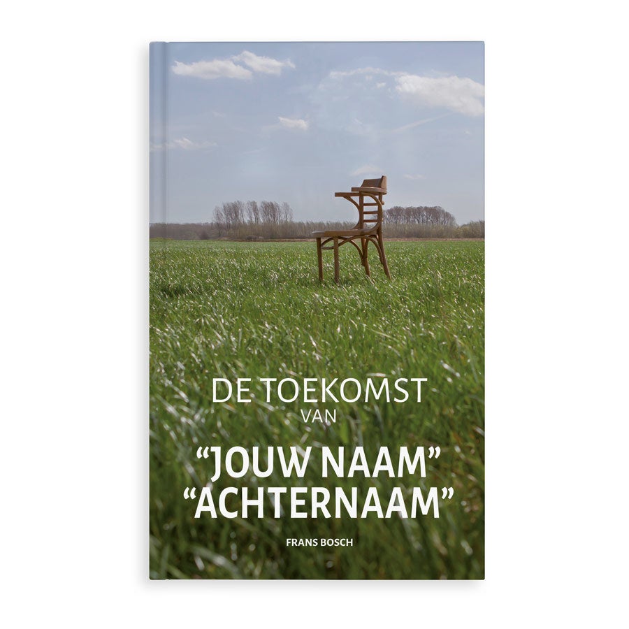 Boek "De toekomst van..." personaliseren