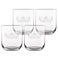Waterglas deluxe - 4 stuks