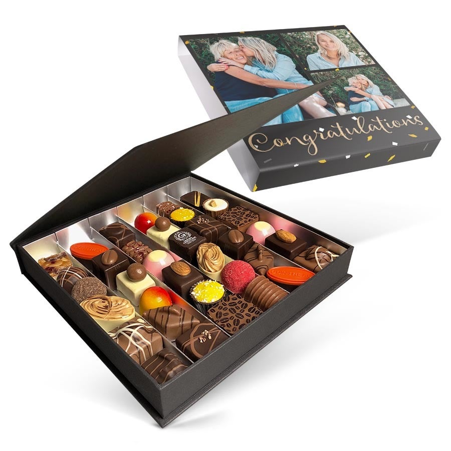 Deluxe Chocolates In Personalised Gift Box Yoursurprise