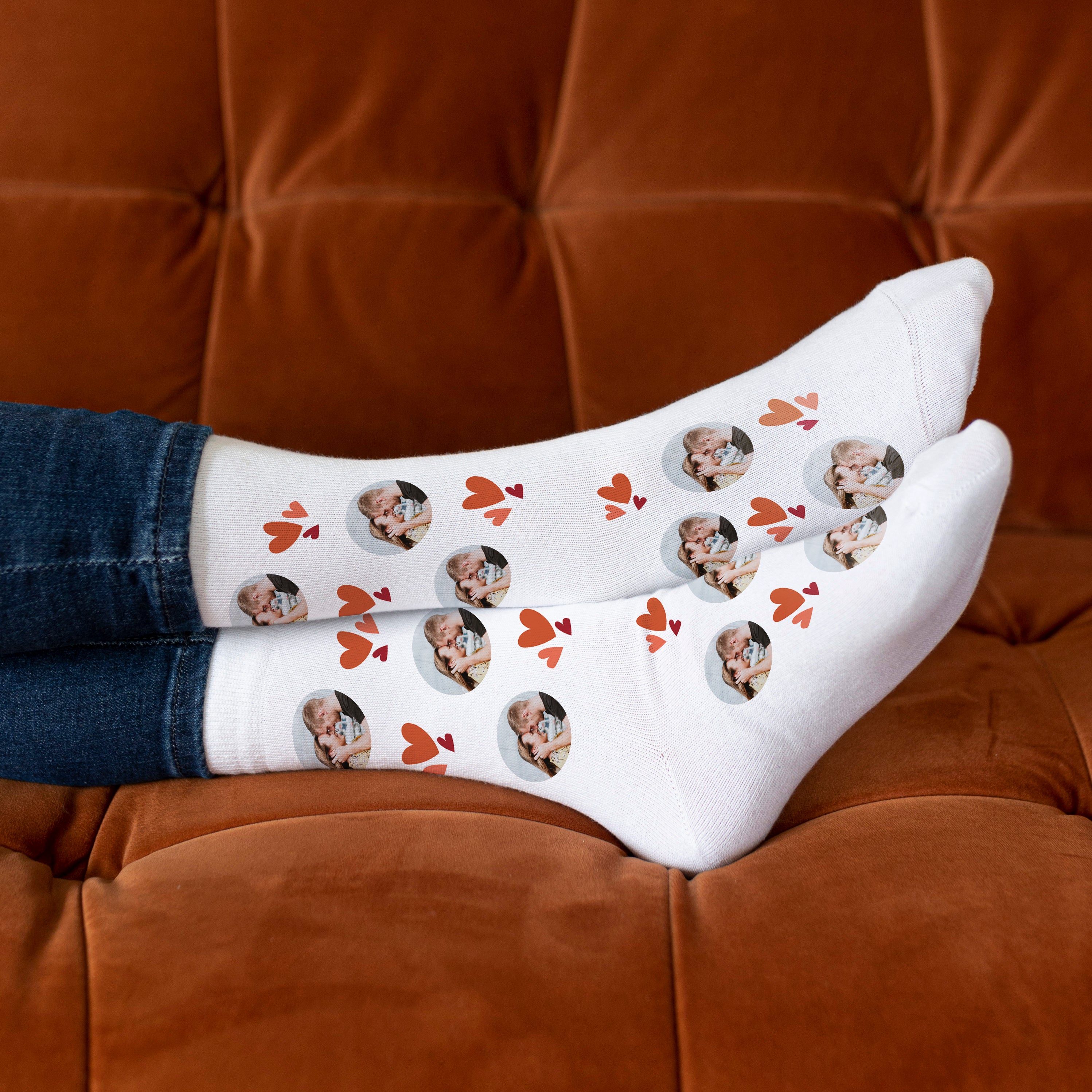 Socken bedrucken Größe 39 42  - Onlineshop YourSurprise
