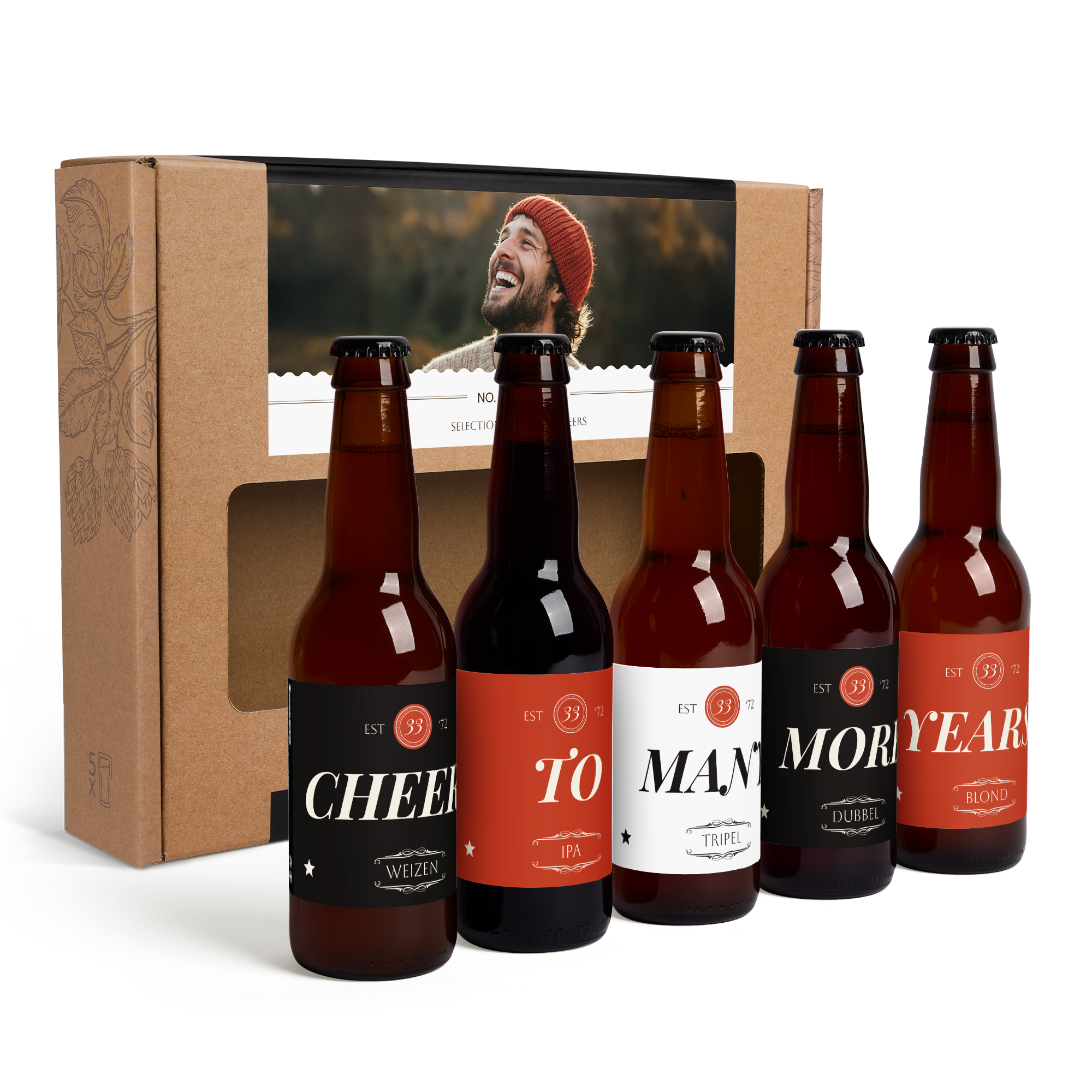 Gepersonaliseerd bierpakket