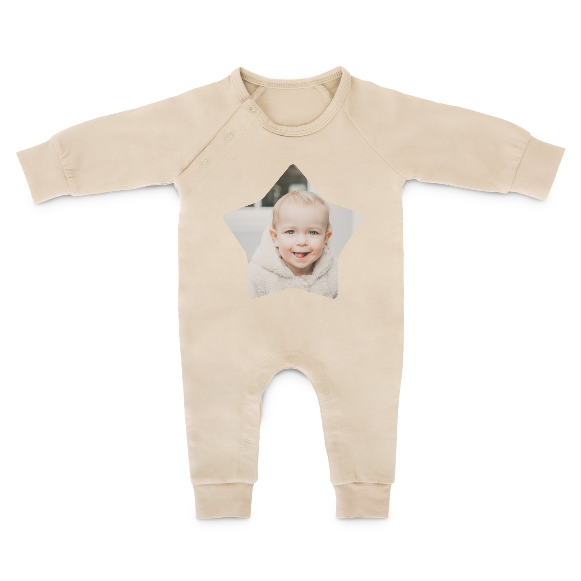 Babygrow - printed - Beige - 62/68