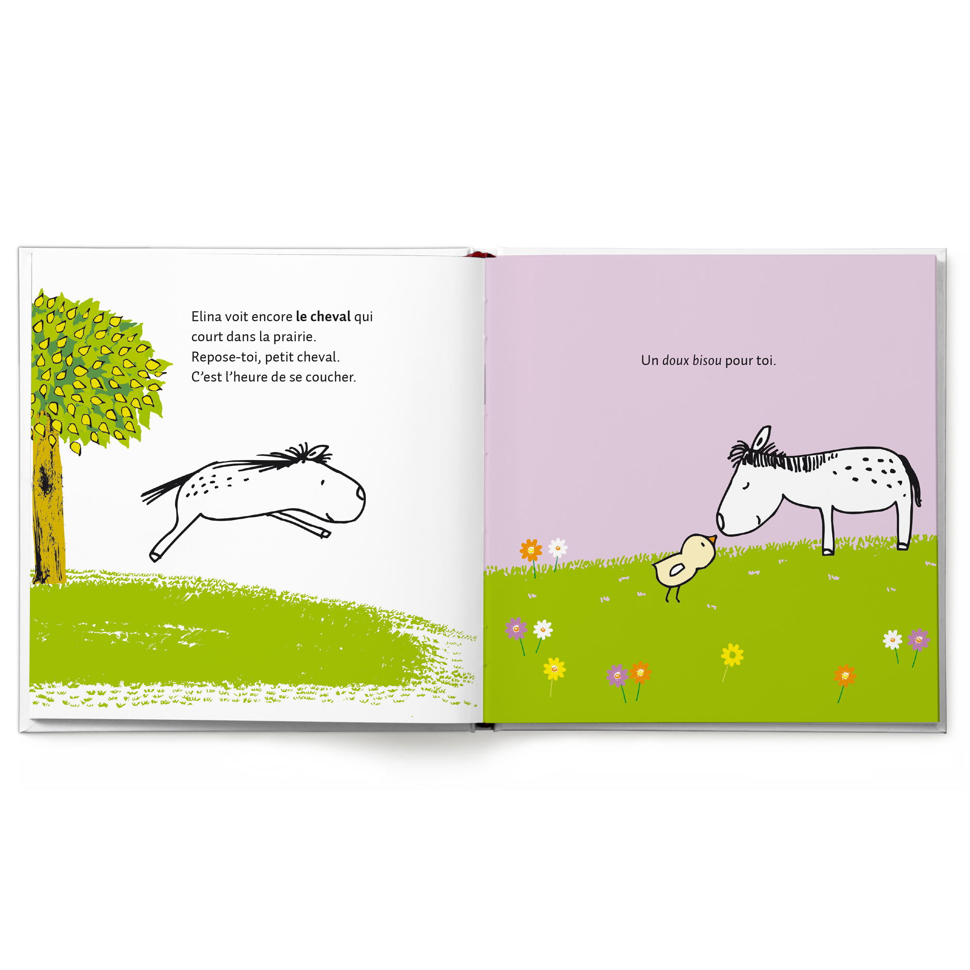 Livre pour enfant personnalisé - 100 bisous avant le coucher
