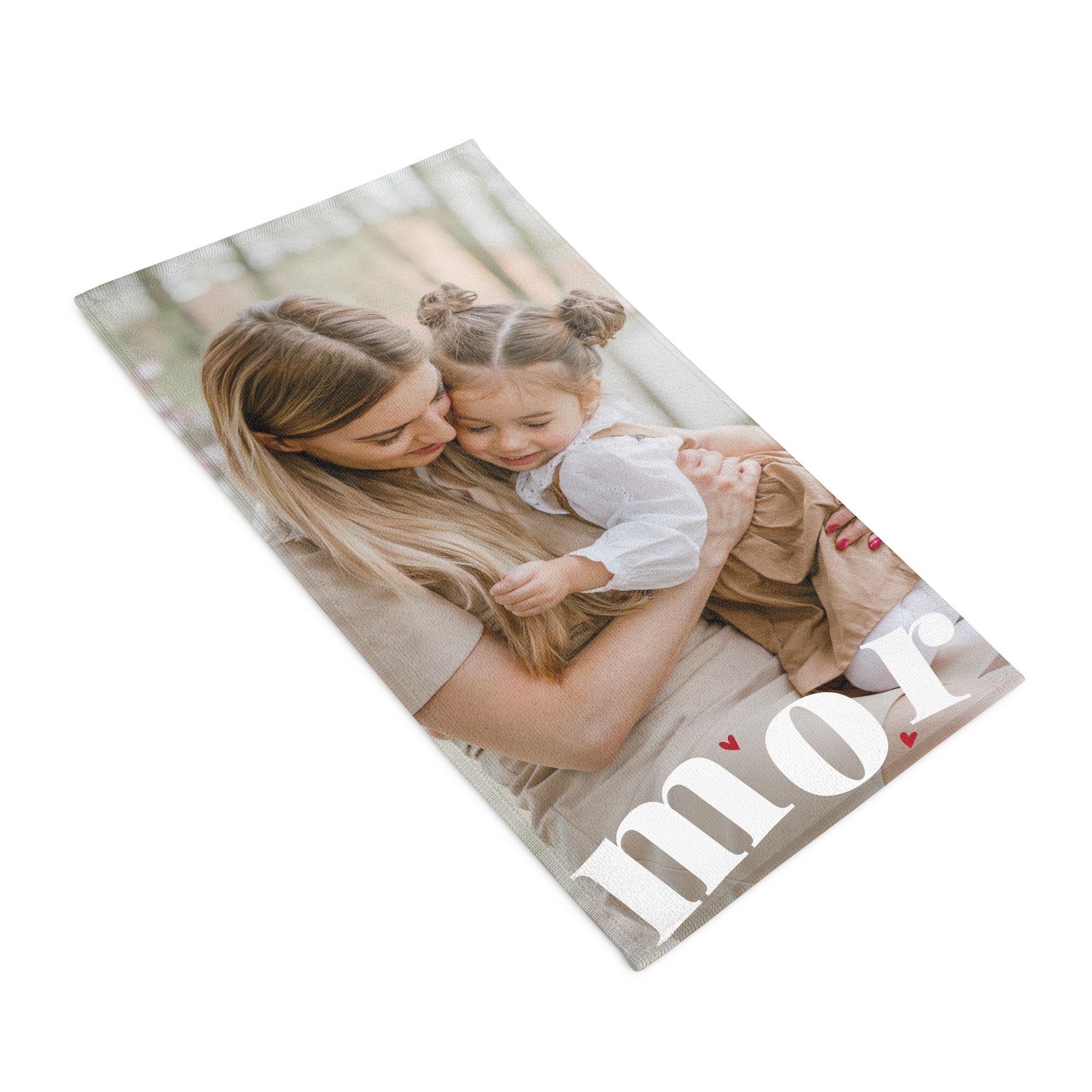 Håndklæde med heldækkende print