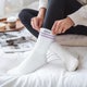 Personoidut urheilusukat - Liila - 37-41
