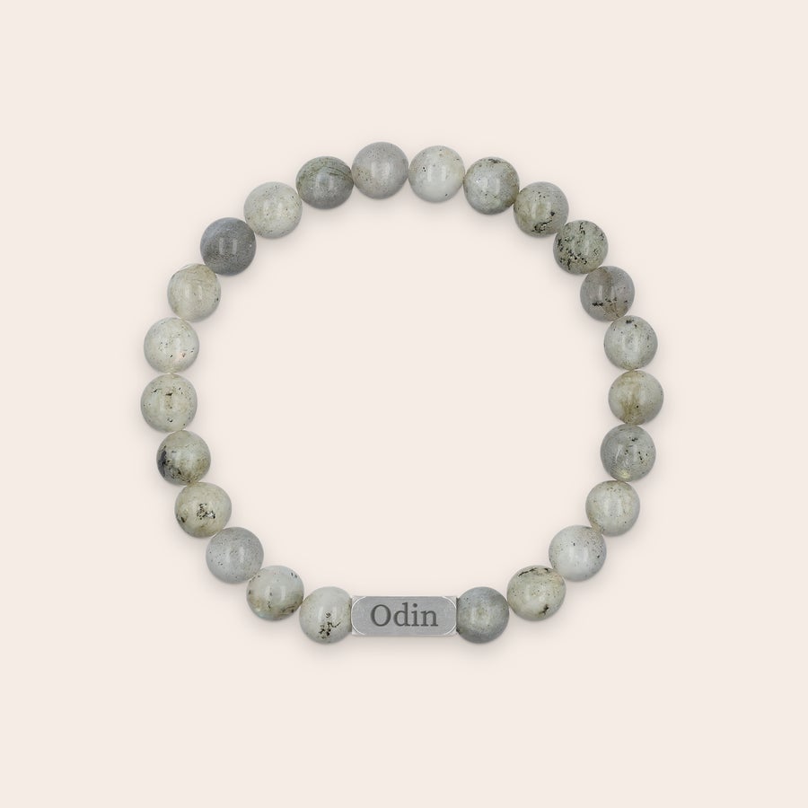 Personlig armbånd med edelstener Personlig armbånd med edelstener