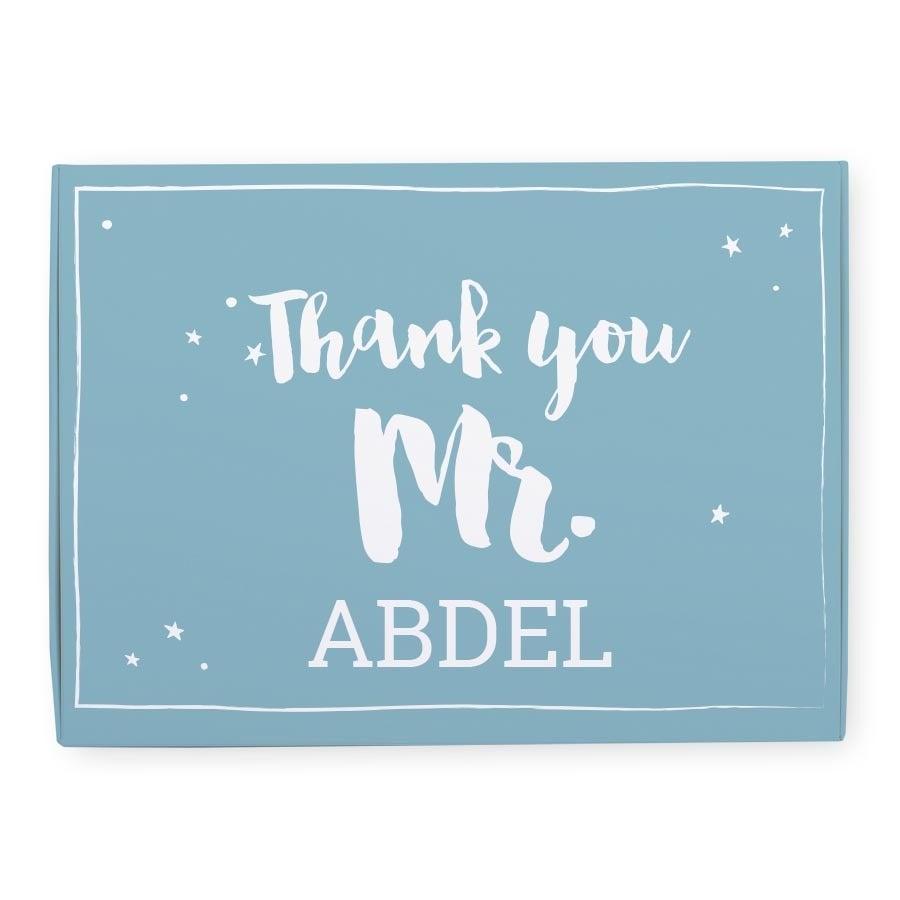 Cutie cadou Milka personalizată - Profesor