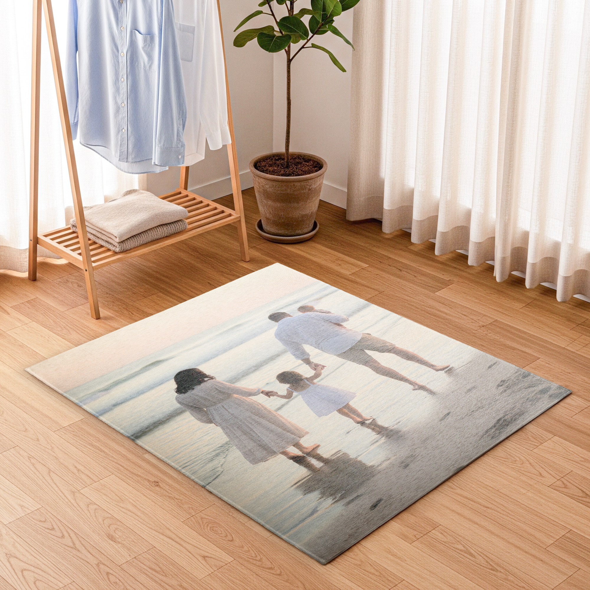 Tapis imprimé