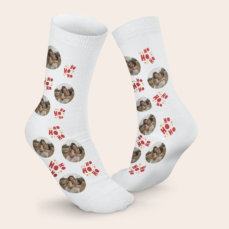 Gepersonaliseerde kerstsokken Gepersonaliseerde kerstsokken