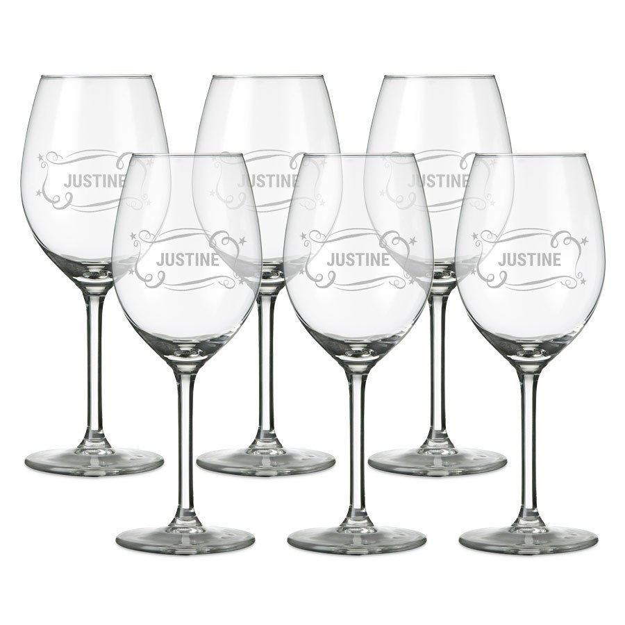Verre à vin blanc personnalisé Verre à vin blanc personnalisé