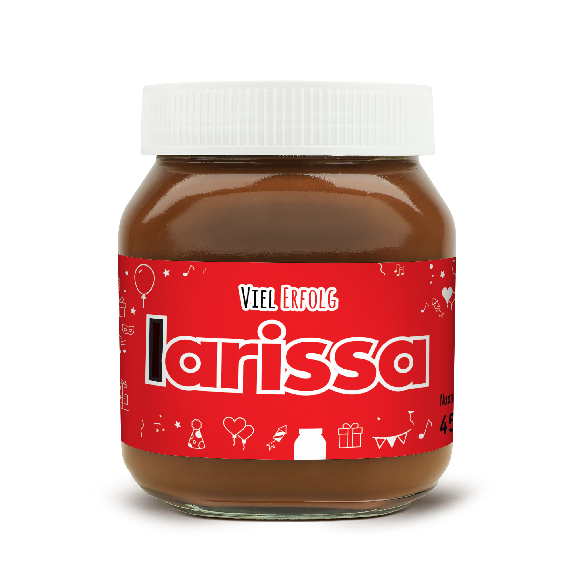 nutella® Glas, personalisiert mit 