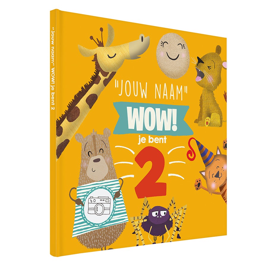 Gepersonaliseerd boek kind 2 jaar