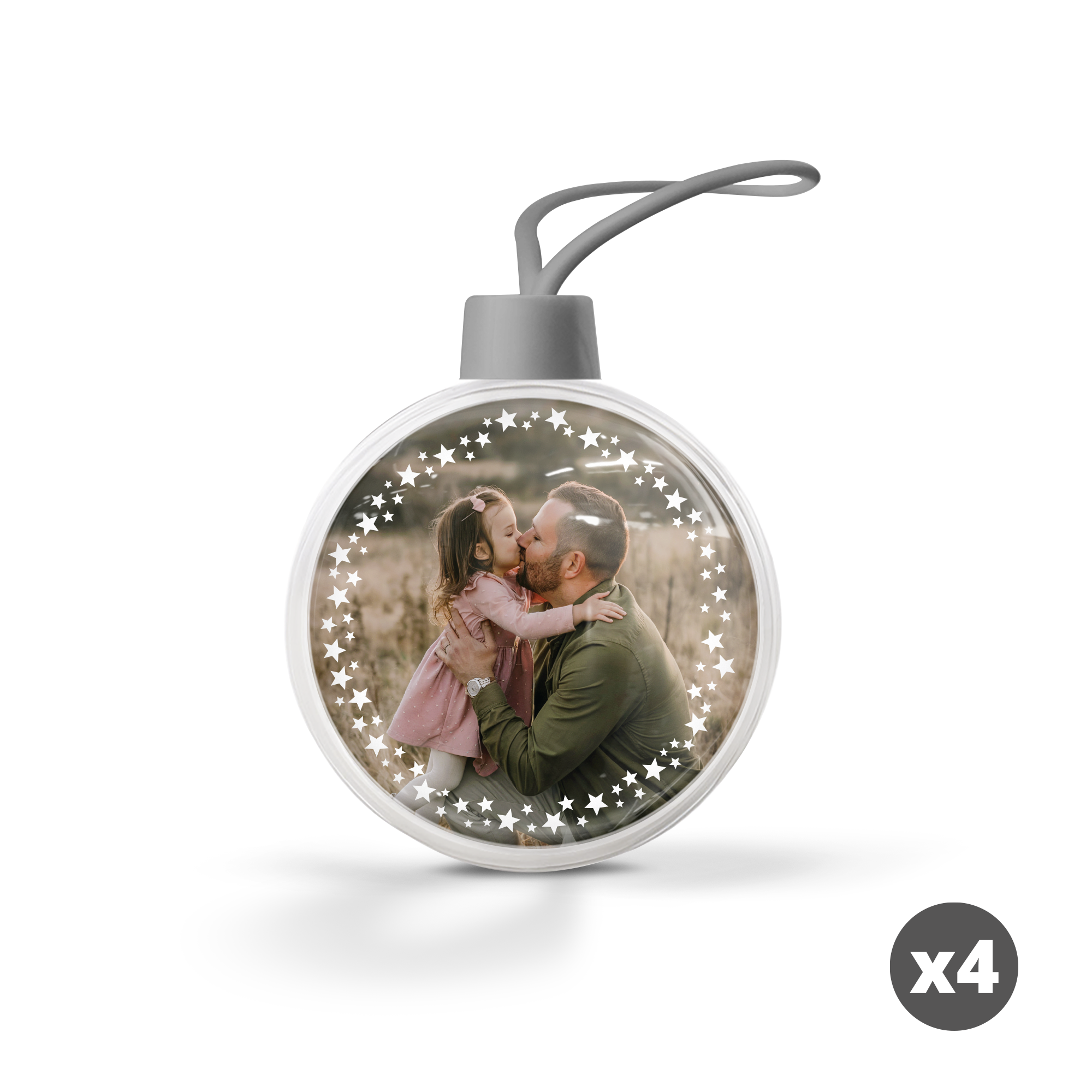 Gepersonaliseerde kerstbal