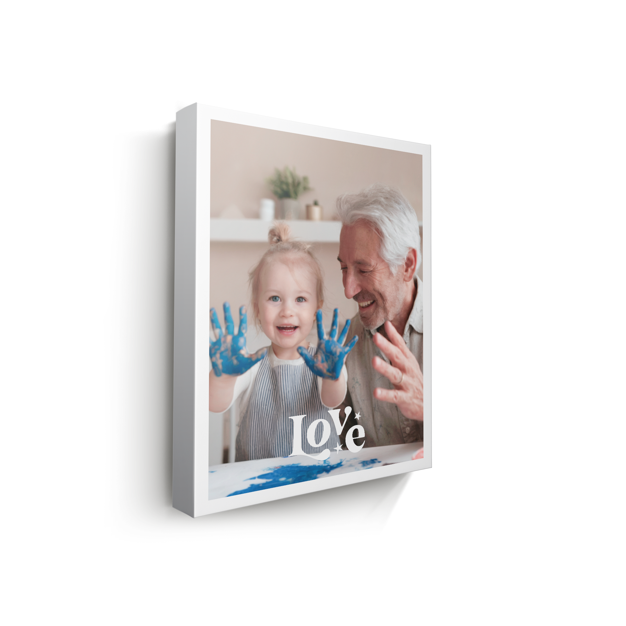 Personalised photo canvas