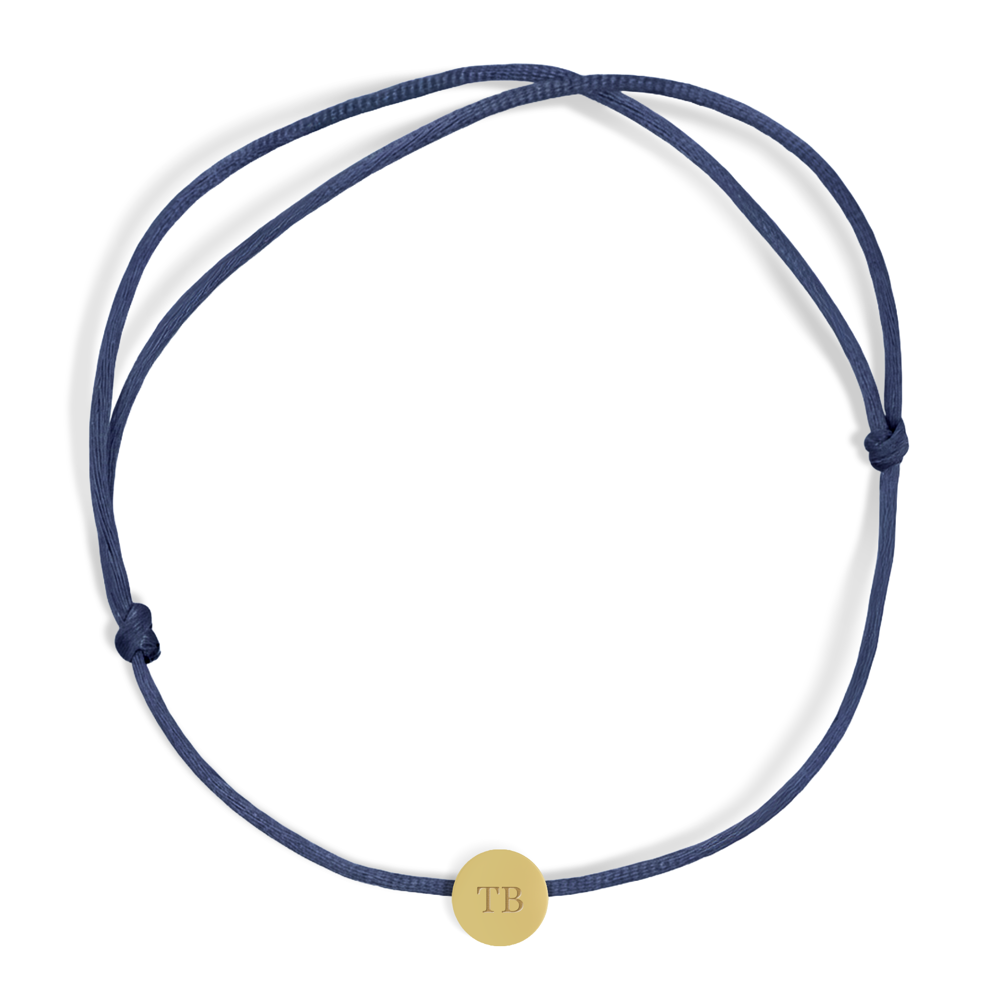 Pulseira de cordão personalizada