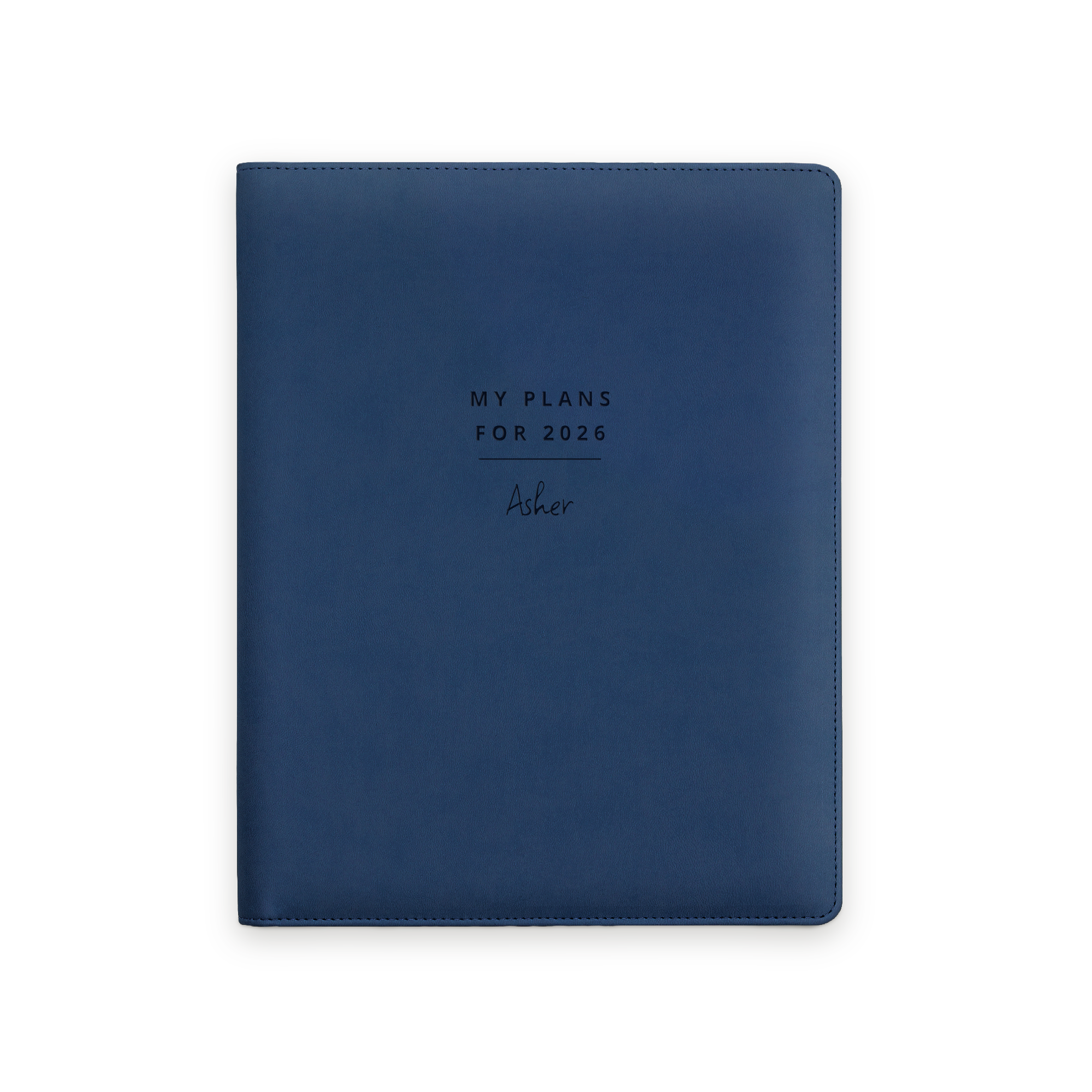 Custom vegan leather notepad holder