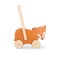 Andador de bebê de madeira Trixie personalizado