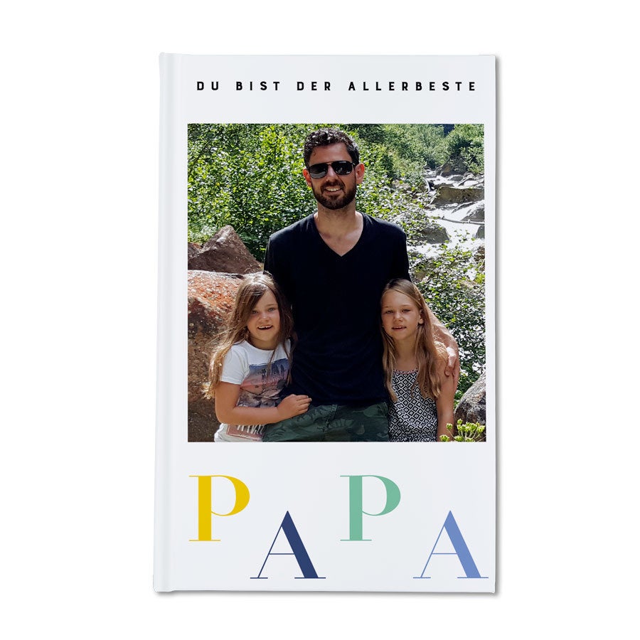 Notizbuch bedrucken Vatertag Hardcover  - Onlineshop YourSurprise