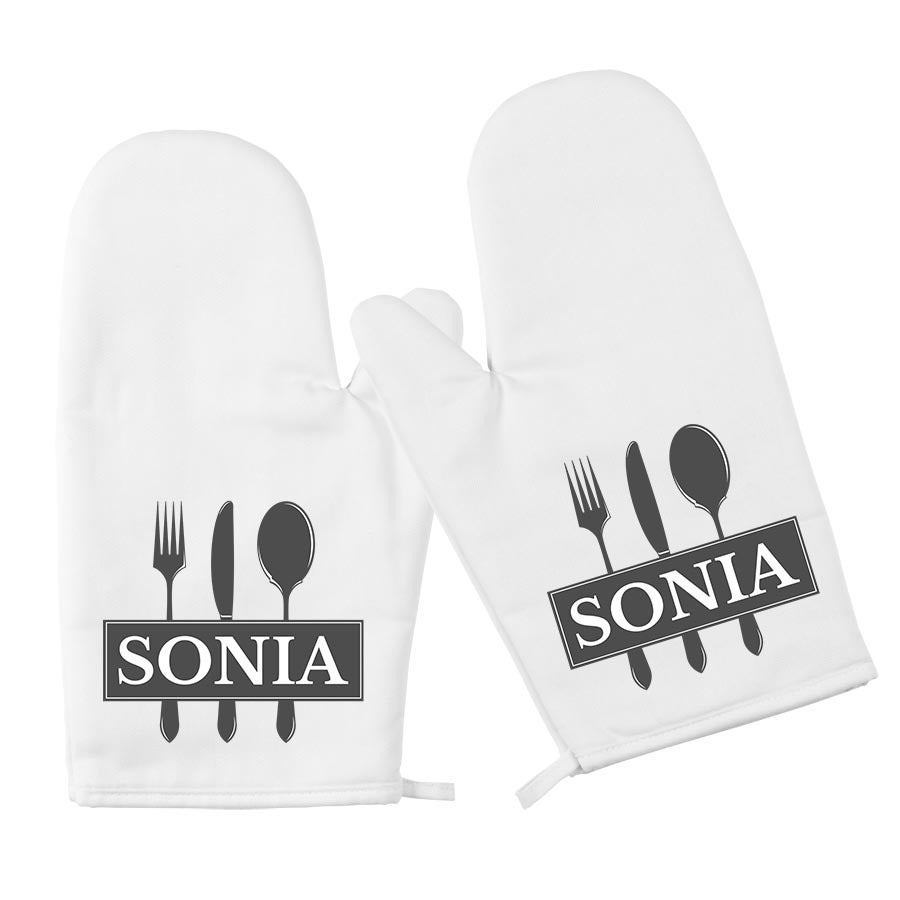 Gants de cuisine - paire personnalisée