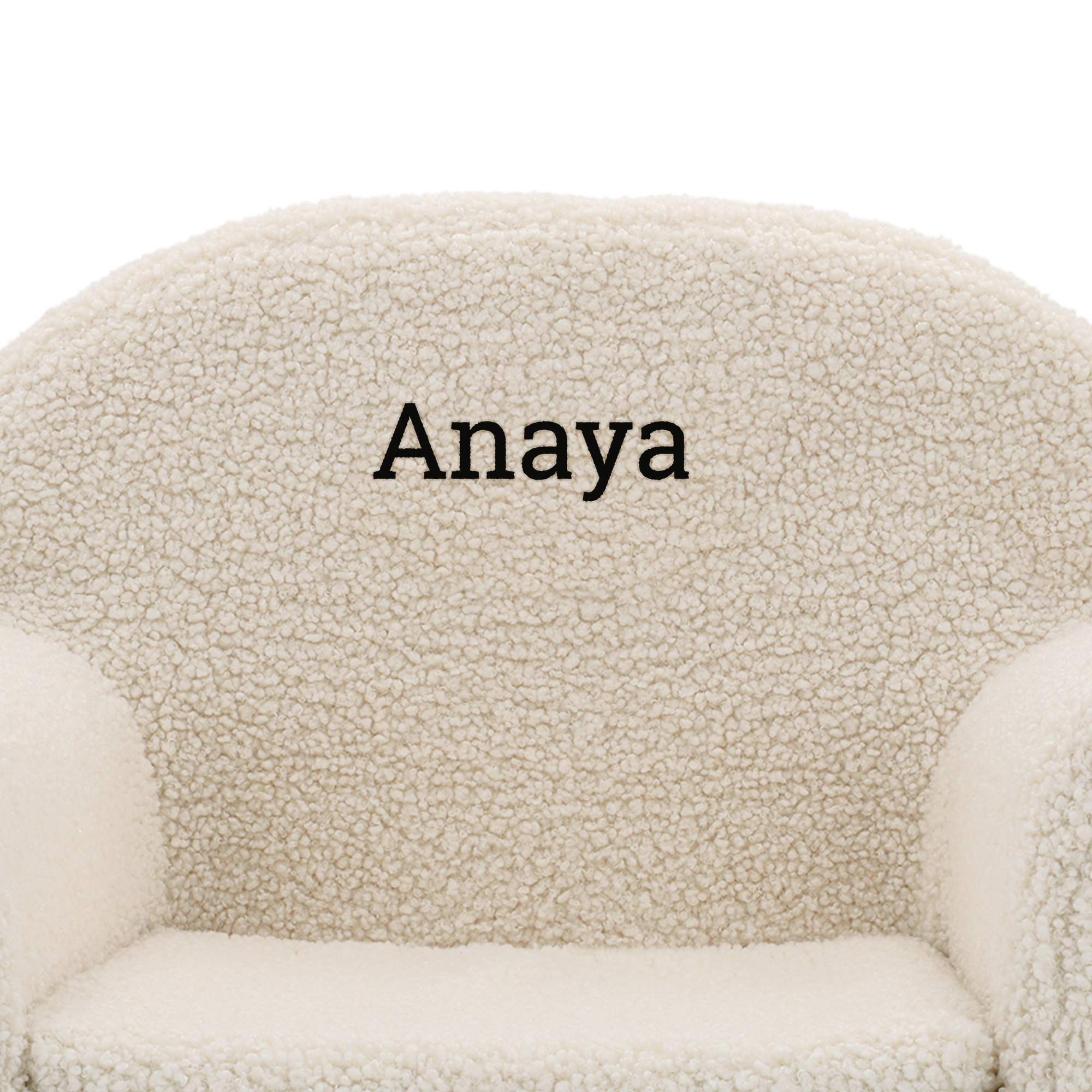 Teddy kinderstoel - Geborduurd