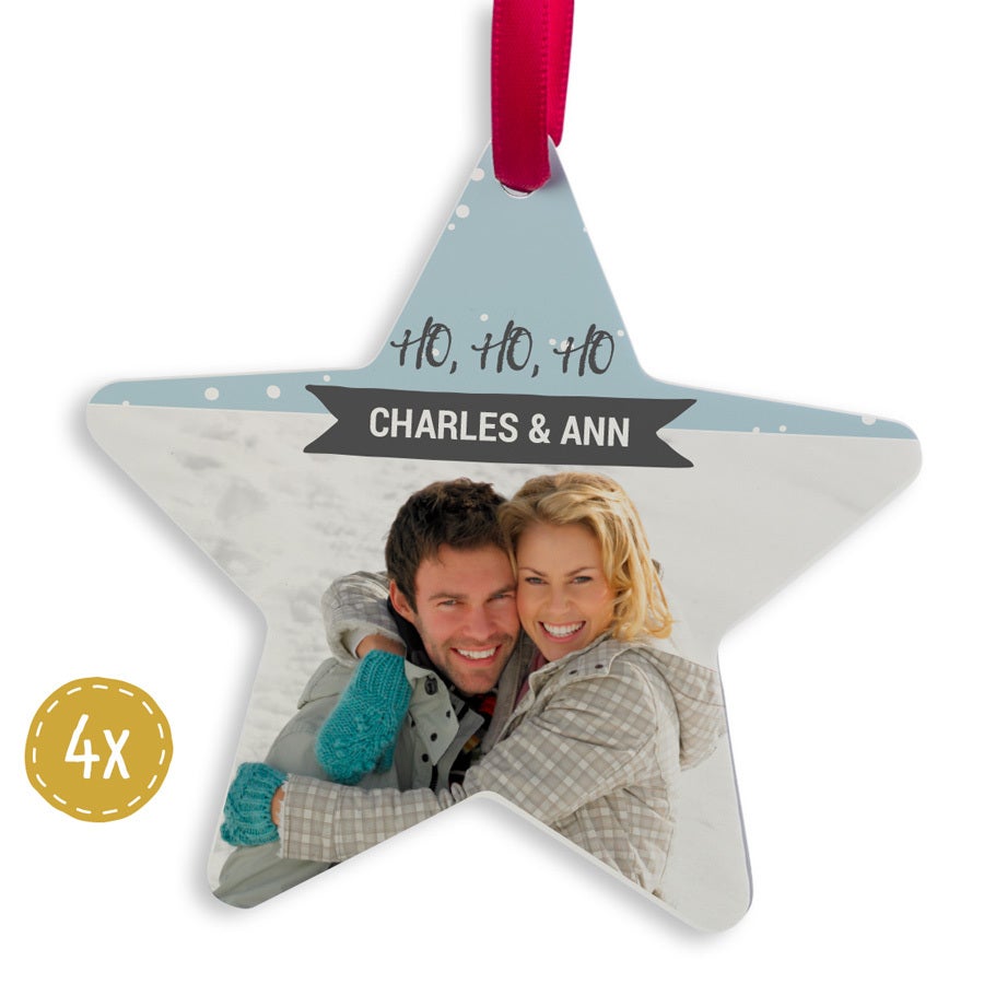 Christmas hanger aluminium - Star (4)