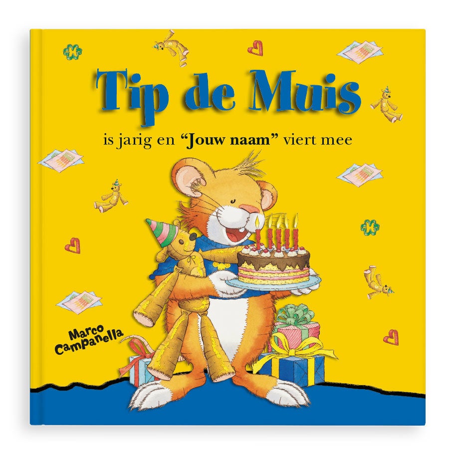 Boek met naam - Tip de muis