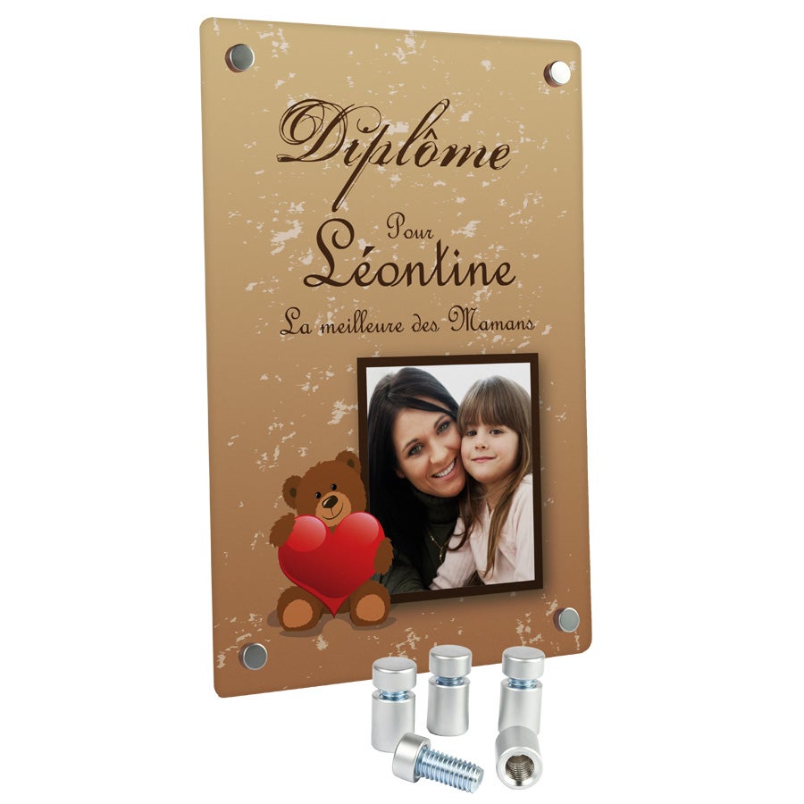 Diplôme - Aluminium entretoises