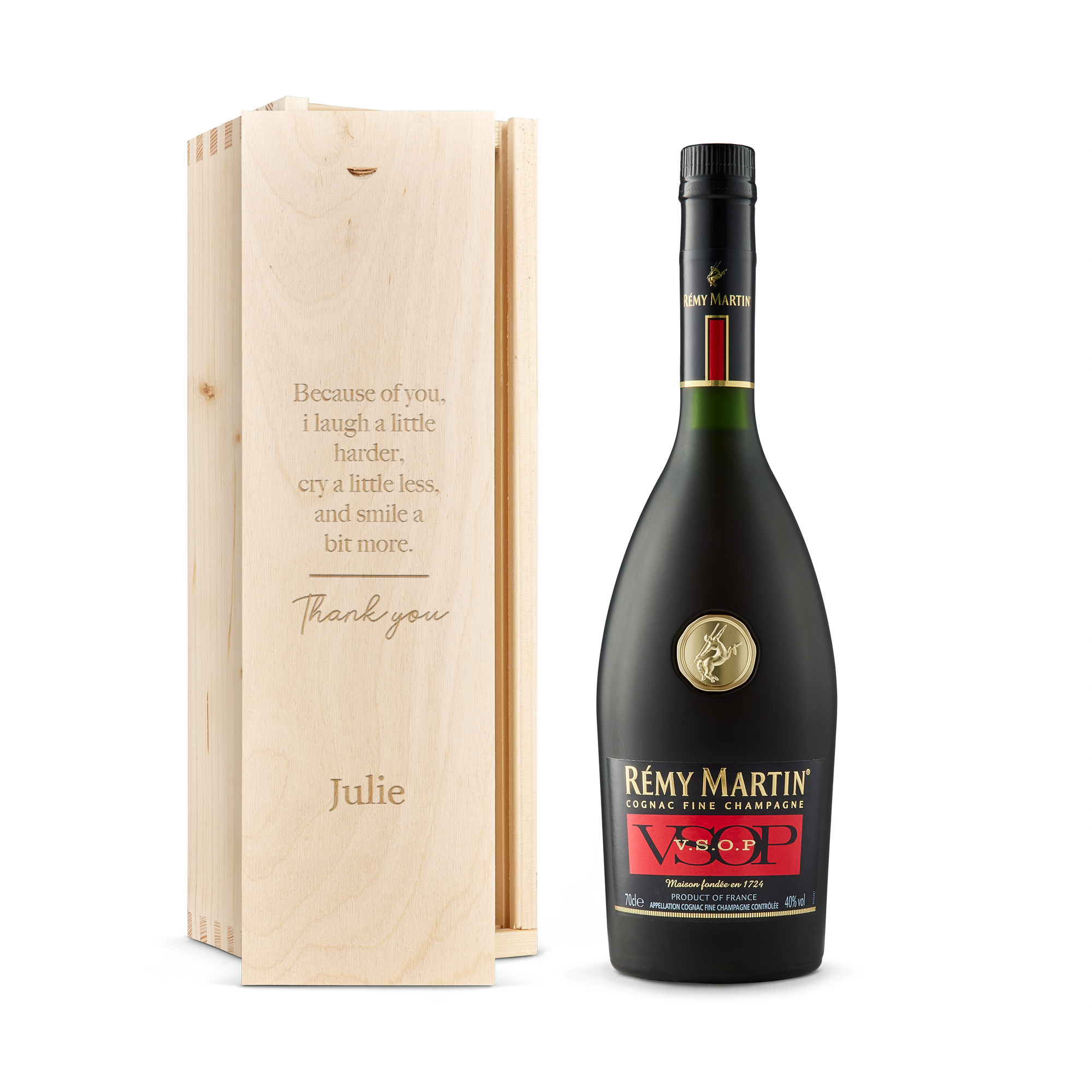 Cognac - Remy Martin VSOP - coffret imprimé