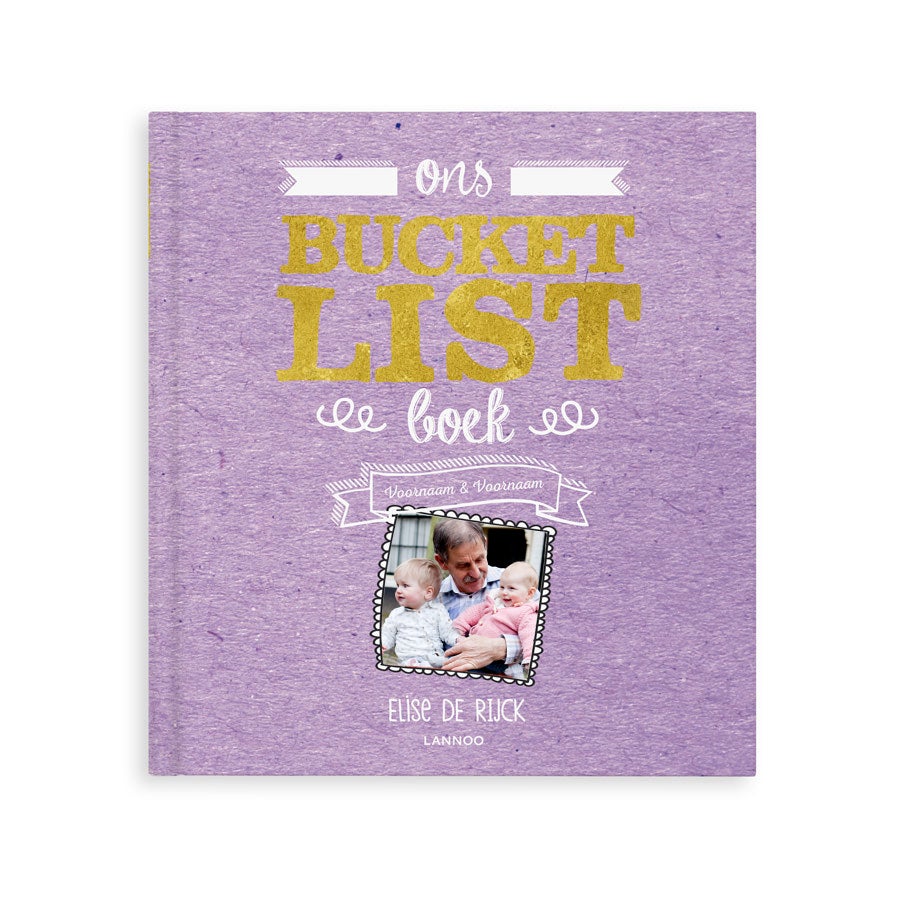 Het Bucketlist boek voor opa's