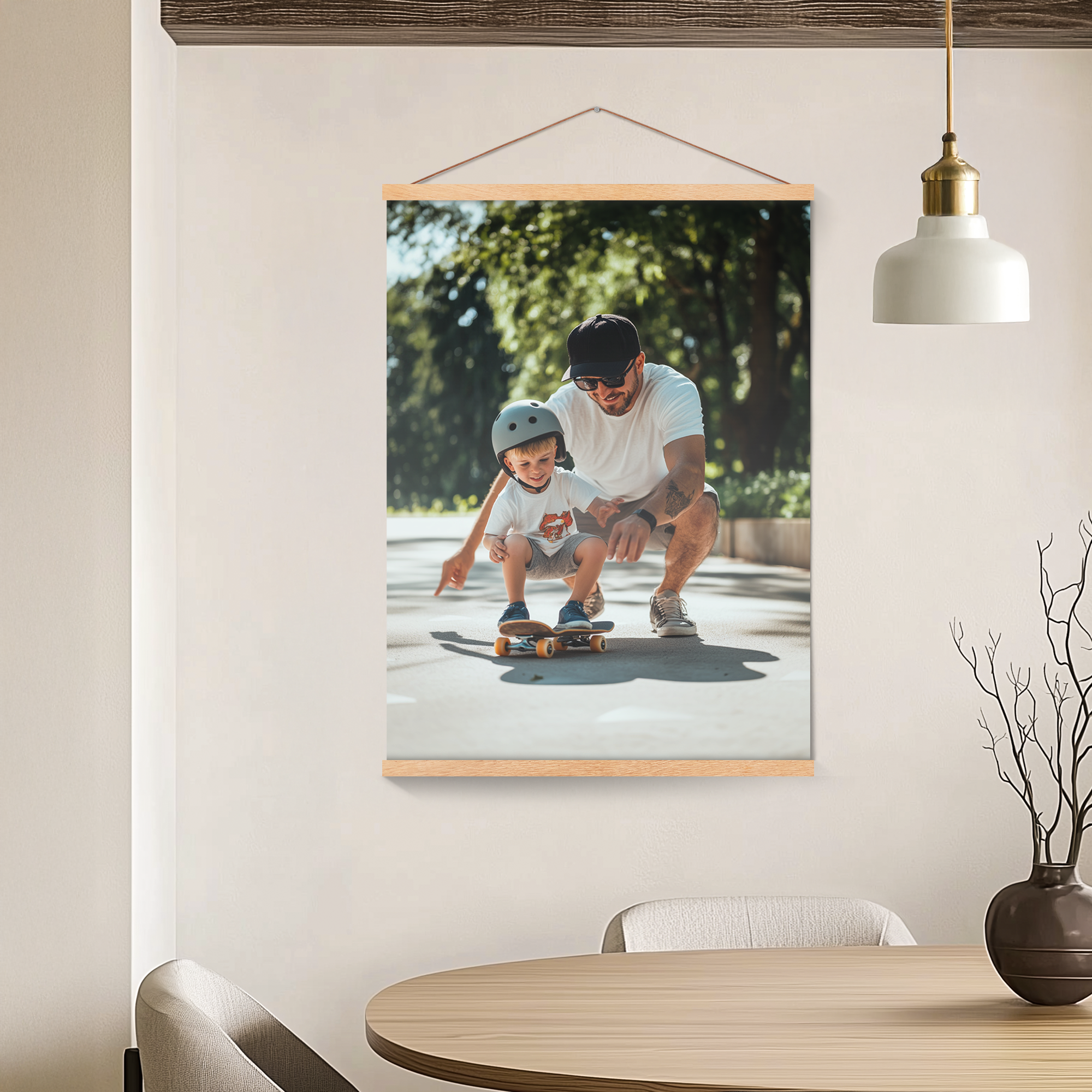 Poster personalizat cu agățător