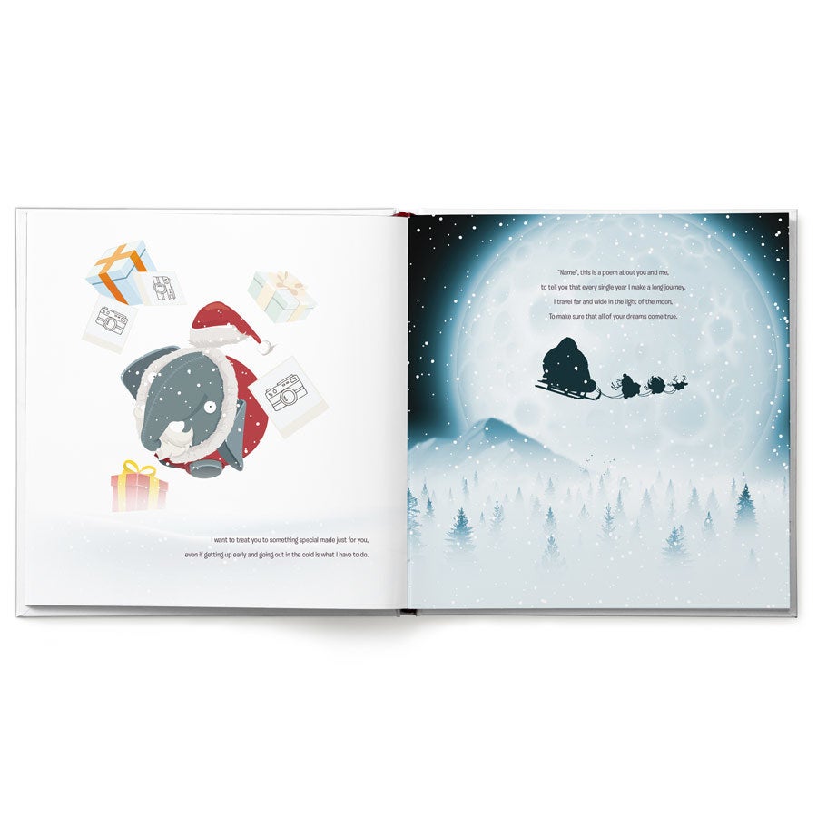 Personalised Ollimania book - Santa Olli - XXL version