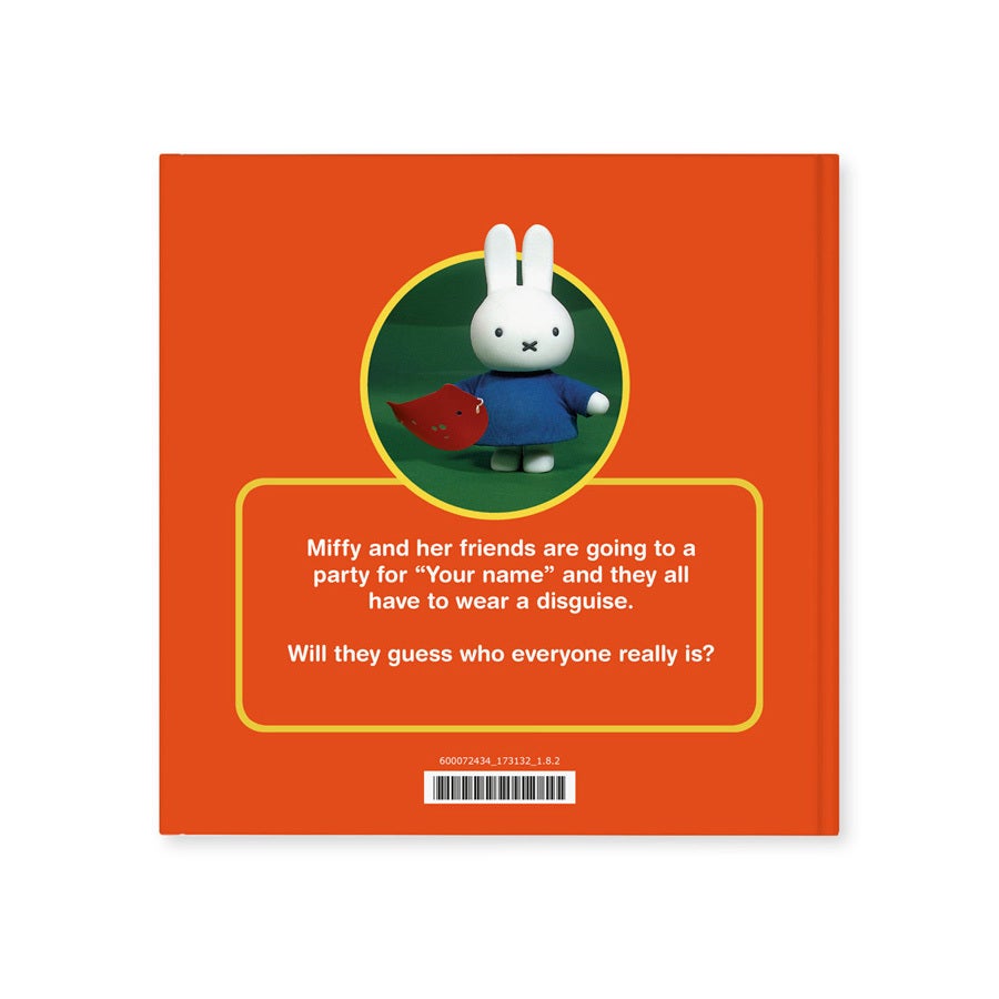 Personalised Miffy gift set - Miffy toy & book