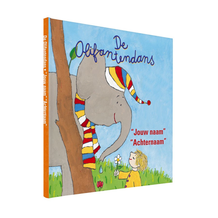 Boek met naam - De Olifantendans - Hardcover