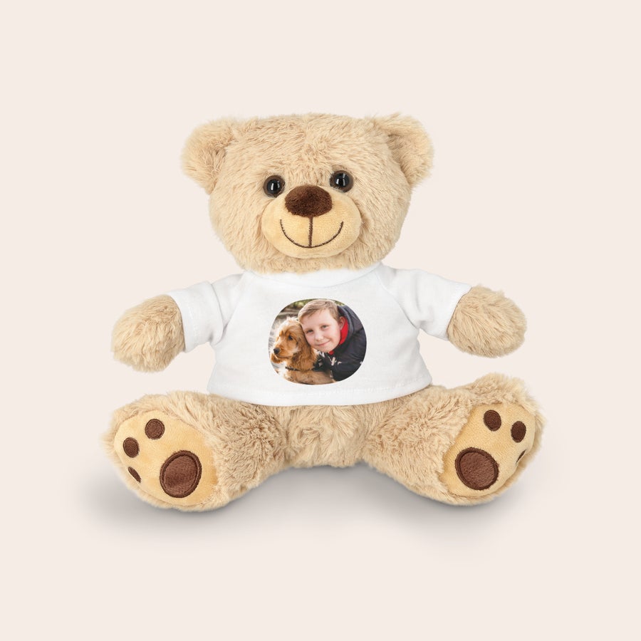 YourSurprise Ours En Peluche - Peluche Personnalisable Avec Pieds B Avec Deux Noms Ou Date Tout Doux Et A Caliner Durg Amz B0 YourSurprise Ours En Peluche - Peluche Personnalisable Avec Pieds B Avec Deux Noms Ou Date Tout Doux Et A Caliner Durg Amz B0