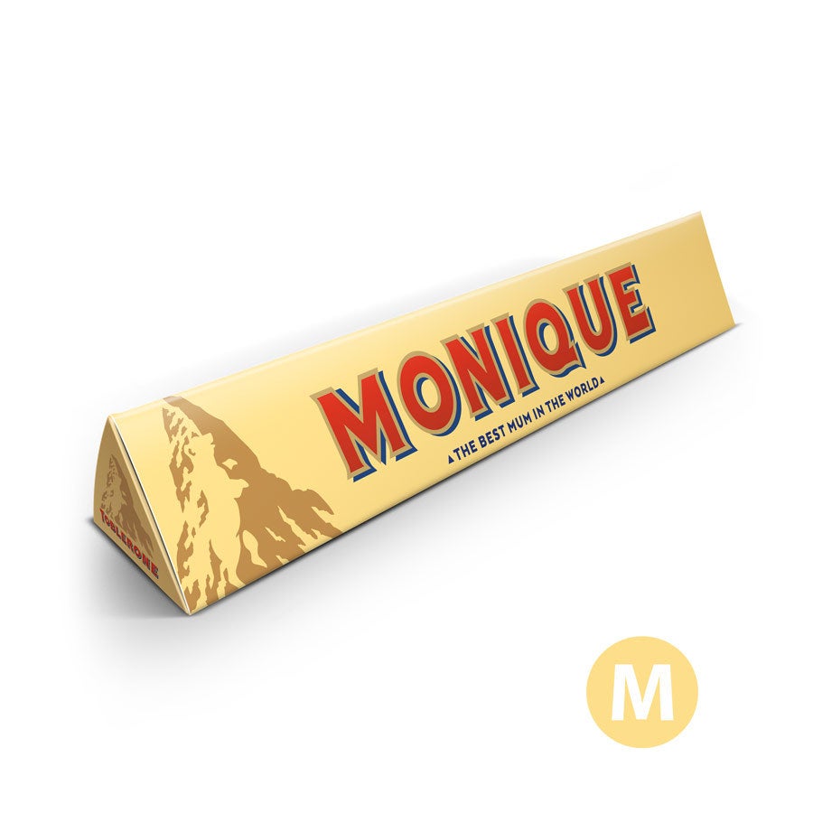 Toblerone chocoladereep - Moederdag Toblerone chocoladereep - Moederdag