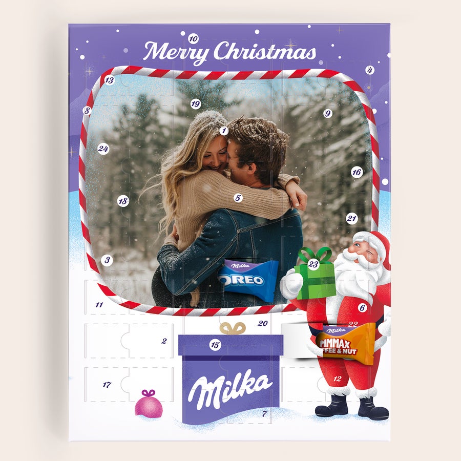 Calendario dell'Avvento Personalizzato Milka Favourites Calendario dell'Avvento Personalizzato Milka Favourites