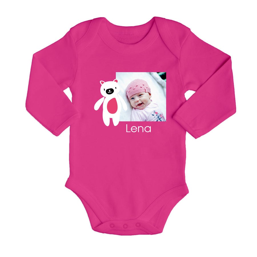 Baby Body selbst gestalten - Pink 50/56