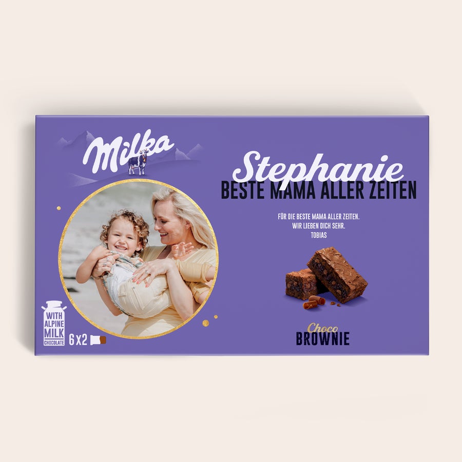 Personalisierte Milka Choco Brownie Personalisierte Milka Choco Brownie