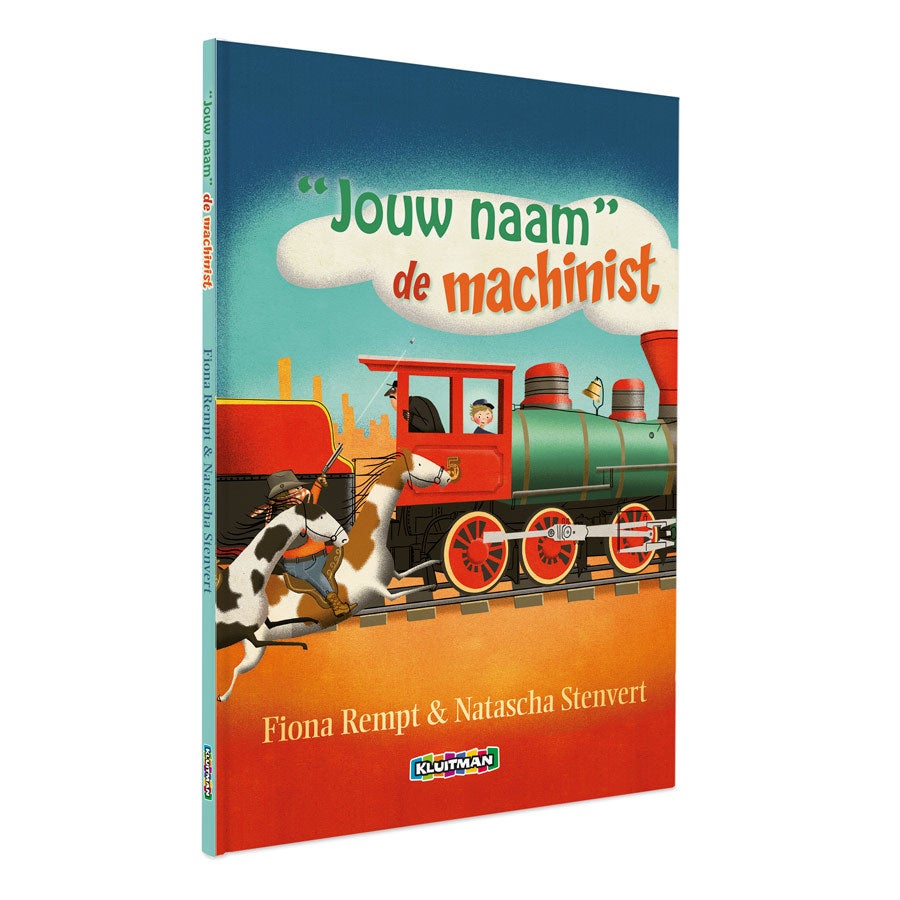 Daan de machinist - Boek personaliseren kind