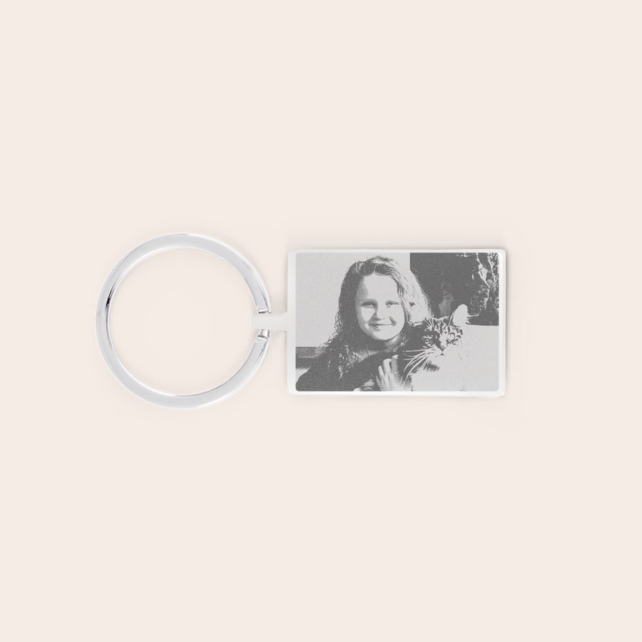 Engraved keyring Engraved keyring