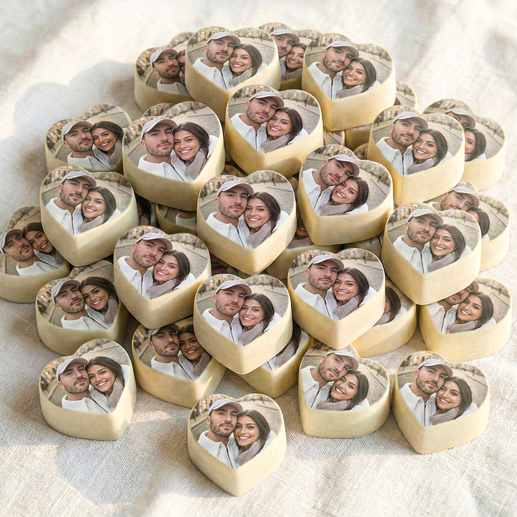 Cioccolatini personalizzati con foto - Cuore