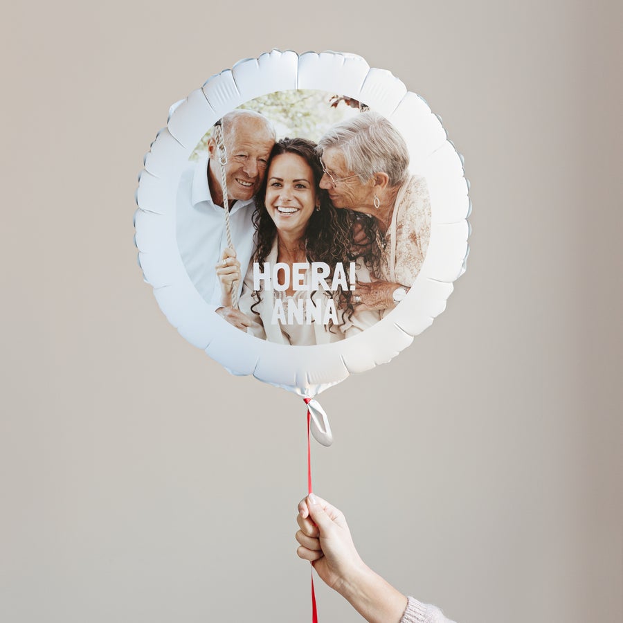 Ballon met foto Ballon met foto
