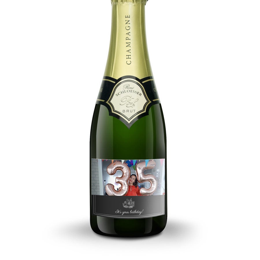 Champagne Personalizzato - René Schloesser (375ml)