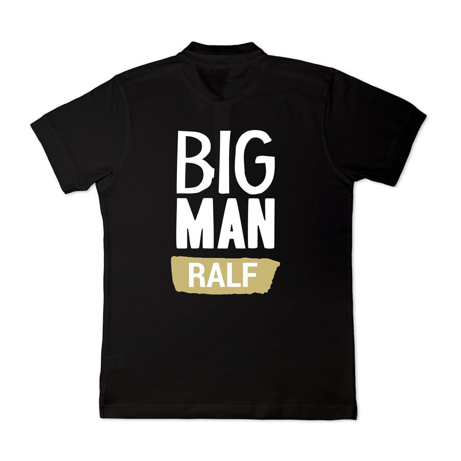 Poloshirt Herren - Schwarz - S